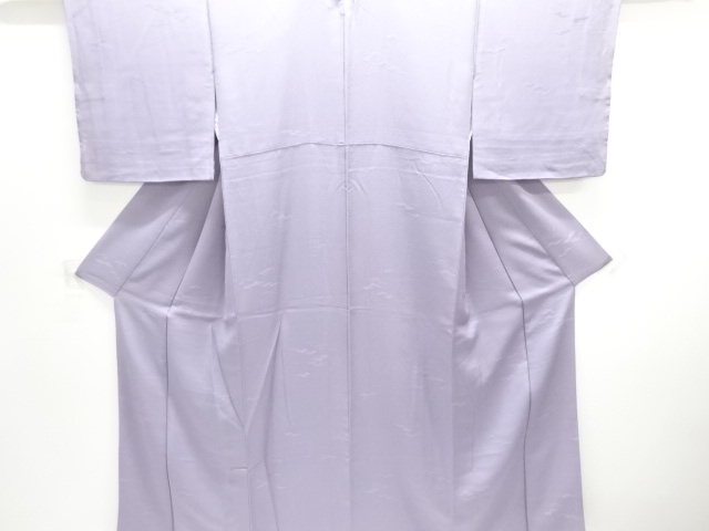 JAPANESE KIMONO / IROMUJI / SILK / WOVEN CLOUDS & GRASS / SINGLE CREST